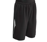 Champro Pivot Short de Basketball réversible en Polyester pour Adulte 3XL Noir/Blanc