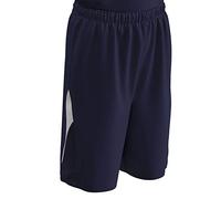 Champro Pivot Short de Basketball réversible en Polyester pour Adulte Bleu Marine/Blanc Taille L