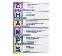 CHAMPS Chart Poster Conversation Help Activity Movement Signals