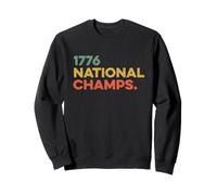 Champs nationaux 1776 2026 4 Juillet 250 Ans d'Amérique USA Sweatshirt