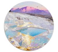 Champs terrassés, Casse-tête Circulaire 1000 Pièces, Activité Créative Et Ludique, Cadeau Parfait Ou Décoration, Conseillé Dès 10 Ans, 1000pcs (67.5x67.5cm)