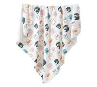 ChamXue Langes Bébé, en Mousseline de Coton, Lot de 3 Langes 80x80cm, Carrés Doux, Super Soft pour Peaux Sensibles pour Nouveaux, Florals