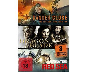 Chan,Jackie - Kriegsfilm-Box:Dange Close,Dragon Blade &