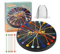 CHANCCI Brainy Knots, Jeu de puzzle avec cordes entrelacées, Jeu Interactif de Défi de Corde enfants et adultes, Jouet stratégique interactif, Jeu de société logique, entre amis et en famille.