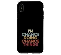 Chance Name Chance Personalized Name First Given Coque pour iPhone XS Max