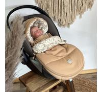 Chancelière bébé jersey Hooded butternut