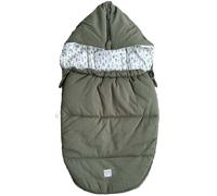 Chancelière bébé jersey hooded olive green