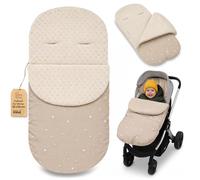 Chanceliere bebe poussette 90 x 45 cm - chancelière et couverture universelle ideal pour cybex et autres bébés poussettes auto sieges ideal pour pour les garçons et les filles Minky