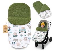 Chanceliere bebe poussette 90 x 45 cm - chancelière universelle pour poussette et siège auto Cybex Boucle Afrique