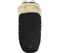 Chancelière capuche souris en laine noir (6-36 mois)