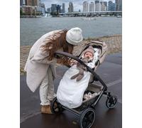 - Chancelière chaude pour siège auto - Teddy - Blanc - Polaire - Aussi pour poussette