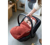 Chancelière coque et nacelle en sherpa Foxy safran TU