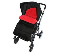 Chancelière/Cosy orteils Compatible avec Joie Aire Lite Poussette de rouge Feu