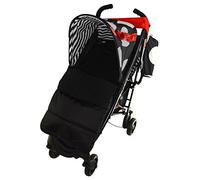 Chancelière/Cosy orteils Compatible avec Maclaren Spitfire Poussette Black Jack