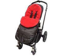 Chancelière/Cosy orteils Compatible avec Mountain Buggy Rouge