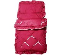 Chancelière Cosy Toes Cosytoes pour poussette - Polycoton, ajustement universel (rouge)