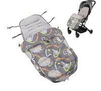 Chancelière de Poussette pour bébé Coupe-vent en Coton Doux Chancelière D'hiver Réglable pour Poussette avec une Chaleur et un Confort Exceptionnels