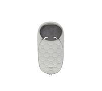 Chancelière Hiver Bébé Inglesina Newborn, Matelassée, Chaude et Confortable, pour Nacelle et Siège Auto, Protection Contre Le Froid, Iceberg Grey