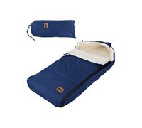 Joyz Chancelière pour Bébé, Polyester, Bleu, Sac de Couchage Universelle, Fermeture