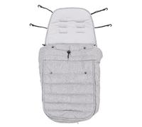 Chancelière pour Poussette bébé, Coupe-Vent, épaisse, avec système de Serrage réglable, idéale pour Les activités de Plein air par Temps Froid, en Coton Doux, 40 x 85 cm (Gris)