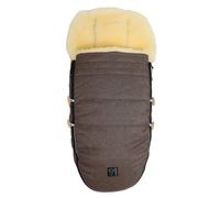 Chancelière Pour Poussette En Peau D'agneau Love The Nature Brown Melange TU