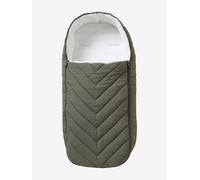 Chancelière poussette esprit doudoune vert sauge TU