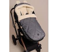 Chancelière poussette XL EARS WOOL gris TU