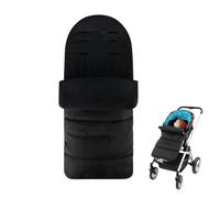 Chancelière universelle pour poussette - Doublure chaude en polaire chaude - Imperméable et coupe-vent - Pour l'hiver - 88 x 40 cm