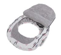 Chancelière universelle pour poussette,housse de siège auto polyvalente en flanelle pour l'hiver,housse de siège auto imperméable et coupe-vent avec fermeture à glissière réglable