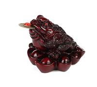 Chanceux Argent Grenouille /, Feng Shui/Grenouille Bassin Statue avec Coin Richesse Attirer La Chance, Feng Shui Décoration