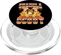 Chancla Survivor Blague espagnole Amusante Style années 90 PopSockets PopGrip pour MagSafe