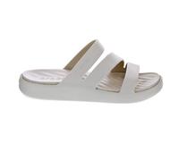 Chanclas Crocs Getaway - Mujer - Blanco Gris - Synthétique - Adulte