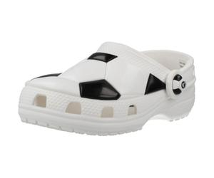 Chanclas Niño Modèle Chaussure Crocs Modèle Classic Soccer Ball Clog - Coleur Blanc 27/28