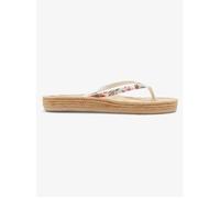 Chanclas Roxy pour femme - Respectueux de l'environnement - Noir - Synthétique 41
