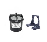 CHANCS 60KTYZ moteur à engrenages synchrone AC 220-240V 5r/min contrôle Couple CW/CCW 40Kgf.cm avec moteurs à engrenages support de montage support de siège fixe