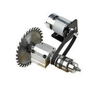 CHANCS 775 Bricolage scie à Table Mini scie Circulaire électrique DC 24V 12000 TR/Min Mini Moteur de Broche de perceuse sans Fil pour Bois