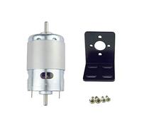 CHANCS 895 DC 12V-24V Double arbre de sortie 6000RPM-12000RPM avec support de montage de moteur réducteur