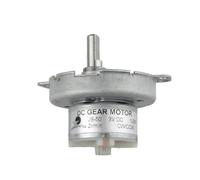 CHANCS Grand couple de réduction de vitesse JS-50 3 V 2 RPM D-Shaft DC Gear Motor Support d'affichage dédié
