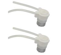 CHANCS Lot de 2 mini pompes doseuses péristaltiques DC 4,5 V 6 V petite pompe auto-amorçante pour distributeur de désinfectant pour les mains en mousse