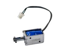 CHANCS Micro-électroaimant DC 12V 24V Linear Solenoid Stroke 13,5 mm pour serrure de porte