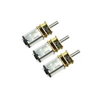 CHANCS Micro Moteur Electrique N20 DC Gear Motor DC 6V 86RPM Micro Robot Smart Car Motor DIY Plane Petit moteur à engrenage pour maquette Hobby 3PCS