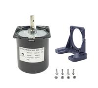 CHANCS Moteur à engrenages synchrone 68KTYZ 220V AC 60r/min Réducteur de vitesse avec siège fixe