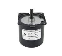 CHANCS Moteur à engrenages synchrone à aimant Permanent 60KTYZ 220V 8-10RPM CW/CCW 23Kgf.cm Mini moteur électrique à boîte de vitesses