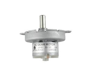 CHANCS Moteur électrique à engrenage 6 V 5 RPM D-Shaft POM Boîte de vitesses en plastique…