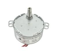 CHANCS Moteur synchrone Moteur Micro Motor TYD-50 12V AC 5-6RPM Flush Shaft 19mm Fixed Rotation CW Electric Gear Motor for Tumblers