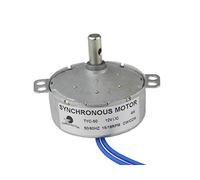 CHANCS Moteur synchrone, Platine Electrique Motor, Moteur à Engrenages TYC-50 12V DC 20/24RPM 4W Couple 1.2kgf.cm Basse Vitesse Direction CW/CCW pour Le Projet Scolaire, modèle ou Moteur de Guidage