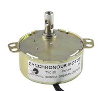 CHANCS Moteur synchrone TYC-50 12V AC 30-36RPM CW/CCW 4W Petit moteur électrique pour projet scolaire