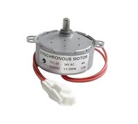 CHANCS Moteur Synchrone TYC-50 24V AC 1/1.2RPM CCW 4W Petit Moteur Electrique Boîte à Engrenages pour Convoyeur de Litière pour Chat