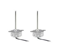 CHANCS petit moteur synchrone TYC-40 12V 5RPM AC longueur de l'arbre intérieur 74mm pour la décoration de noël père noël halloween 2 pièces