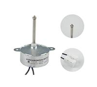 CHANCS TYC-40 AC 12V 5RPM Moteur synchrone 46MM Longueur de l'arbre pour décoration de Noël à fibre optique